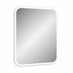 Зеркало Bau Stil 60х80, сенсорная LED подсветка, пластиковый защитный корпус Bauedge