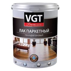 Лак паркетный VGT Premium, полиуретановый, матовый, 0,9 кг