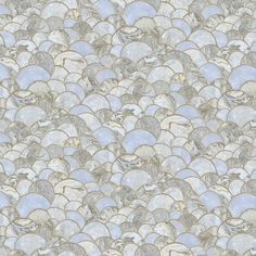 Обои Bernardo Bartalucci Carolina 84232-5 (1,06х10,05) Голубой/Серый, Абстракция