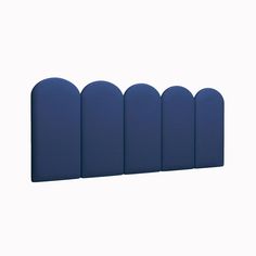 Мягкие обои Eco Leather Blue 30х60R см 4 шт. Tartilla