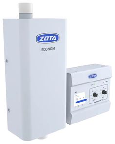 Котел электрический ZOTA Econom 3 кВт (30м2) / Одноконтурный настенный электрокотел для от