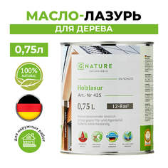 Масло-лазурь Gnature 425 для дерева 0,750 л Серо-бирюзовый