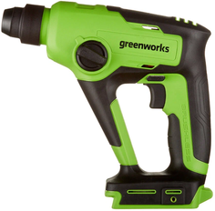 Перфоратор Greenworks GD24SDS1 аккумуляторный, бесщёточный