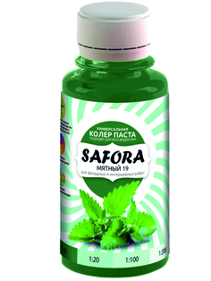 Колеровочная паста SAFORA 19 мятный , 100 мл