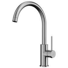 Смеситель для кухни Elghansa 56B1116-Steel однорычажный