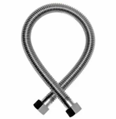 Подводка для газа сильфонная ELITLINE 1/2 дюйма 120 см F-F