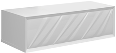 Тумба Glace 100П 1 в.я. White (низ) У73576