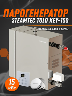 Парогенератор Steamtec TOLO-150-KEY (15 Квт), 380В (объем парной 13-18 м3)