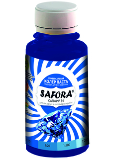 Колеровочная паста SAFORA 24 сапфир, 100 мл