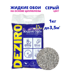 Жидкие обои Deziro 1кг ZR03-1000 оттенок зеленого (в упаковке 3 шт.)