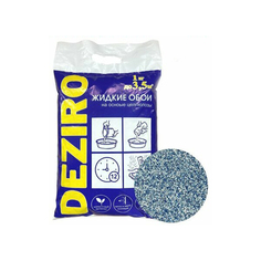 Жидкие обои Deziro 1кг ZR02-1000 оттенок синего в упаковке 3 шт.