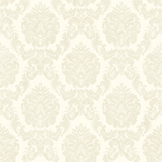Обои Bernardo Bartalucci Carnazza 5061-1 Флизелин (1,06х10) Белый, Дамаск
