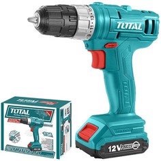 Аккумуляторная дрель-шуруповерт Total TDLI1211 Li-ion 12в 2,0Ач А1