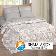 Постельное белье евро ЗИМА-ЛЕТО АРТПОСТЕЛЬ Француженка арт. 644