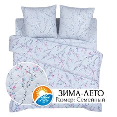 Постельное белье семейное из бязи ЗИМА-ЛЕТО АРТПОСТЕЛЬ Гейша арт. 620