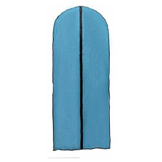 Чехол для одежды 60x137 см, полиэтилен, цвет синий прозрачный Доляна