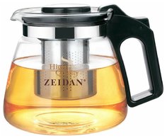 Чайник заварочный 1100 мл из стекла ZEIDAN