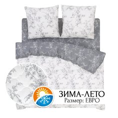 Постельное белье евро ЗИМА-ЛЕТО АРТПОСТЕЛЬ Луара арт. 644