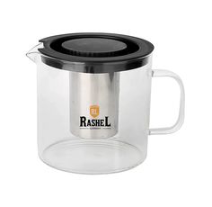 Чайник заварочный RASHEL 0,6 л стеклянный с фильтром R8358