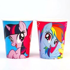 Стакан бумажный С Днем Рождения, My Little Pony 10 шт. No Brand