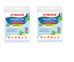 Салфетки ВИСКОЗНЫЕ универсальные MEGA, 34х38 см, LAIMA, К4119, 605499, (2шт.) Лайма