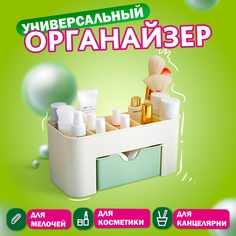 Органайзер для хранения косметики, канцтоваров, мелочей MINI 22х10,5х11 см, DASWERK, 60847