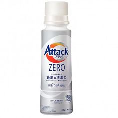 Жидкое средство для стирки KAO Attack ZERO для всех типов стиральных машин 380 г КАО