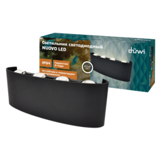 Светильник настенный Duwi Nuovo 210x42x78 8Вт пластик 4200К IP54 черный