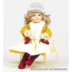 Birgitte Frigast Кукла фарфоровая Birgitte Frigast Madelaine Принцесса зимы, 18 см 18 см