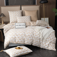 Комплект постельного белья Делюкс Сатин Ситрейд Viva - Home Textile
