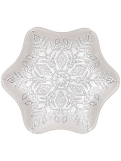 Тарелка Bronco Glamour night стеклянная 21 см 336-212