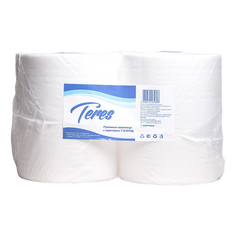 Бумажные полотенца для диспенсеров матик Teres Комфорт+ 2 слоя 2 рулона