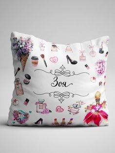 Подушка декоративная Зоя No Brand