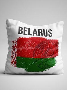 Подушка декоративная Флаг Беларуси No Brand