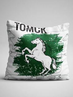 Подушка декоративная Флаг Томска No Brand