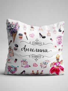 Подушка декоративная Ангелина No Brand