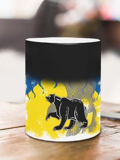 Кружка Флаг Медвежьегорска, хамелеон No Brand