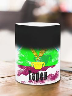 Кружка Флаг Терека, хамелеон No Brand