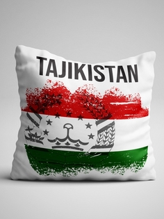 Подушка декоративная Флаг Таджикистана No Brand