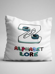 Подушка декоративная Alphabet lore Алфавит лора Буква Z No Brand