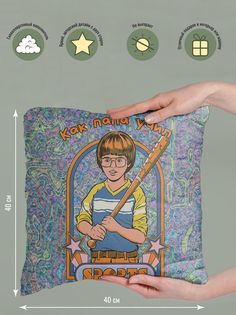 Подушка декоративная Sports No Brand