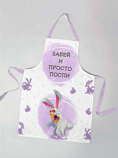 Фартук с принтом Забей и просто поспи No Brand