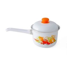 Кастрюля Эмаль 1.5Л Итальянская Кухня Ковшом (6) Лысьва С-1608АП/4