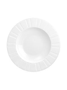 Тарелка суповая Cmielow Oktawa фарфоровая 23 см 75090