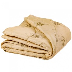 Одеяло Rd-tex 1,5-спальное 140х205 см, искусственная верблюжья шерсть, летнее