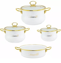Набор эмалированной посуды из 7 предметов MIGUEL в подарочной упаковке 776-031 118-776-031 Lenardi