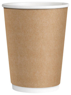 Посуда для праздника OfficeClean 300 мл, 30 шт, бумажные двухслойные, холодное-горячее