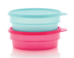 набор герметичных контейнеров Модерн 500мл 2шт Tupperware бирюза коралл