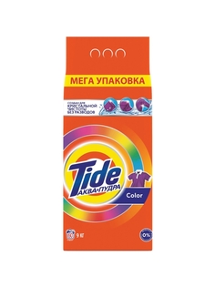 Стиральный порошок-автомат 9 кг, TIDE (Тайд) Color - 1 шт