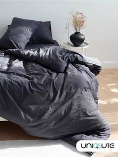 Комплект постельного белья Uniqcute Rutil поплин, евро, 2 наволочки 50x70 см